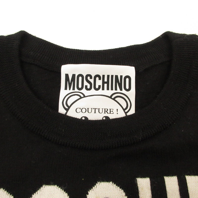 MOSCHINO | モスキーノ セーター 222D V09235401 国内正規品 ブラック サイズ：XS