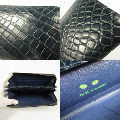 LACINA MINI CROC 長財布 ネイビー
