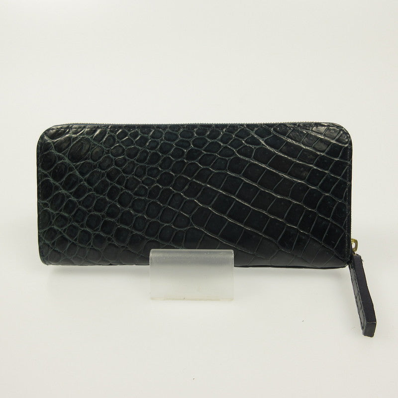 LACINA MINI CROC 長財布 ネイビー