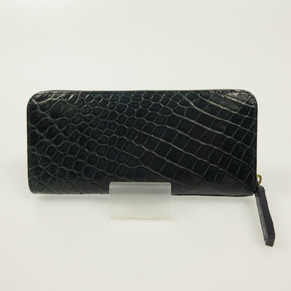 LACINA MINI CROC 長財布 ネイビー