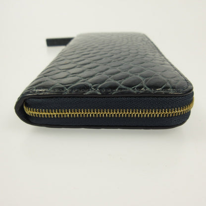 LACINA MINI CROC 長財布 ネイビー