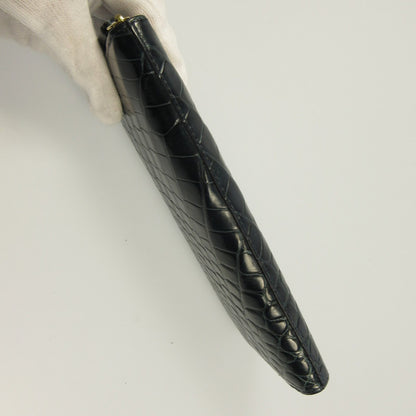 LACINA MINI CROC 長財布 ネイビー