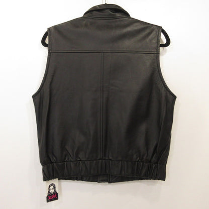 X-girl | エックスガール Zip-up Leather Vest ベスト 058183505 size:ONE SIZE ブラック