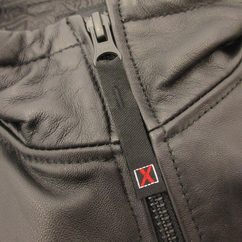 X-girl | エックスガール Zip-up Leather Vest ベスト 058183505 size:ONE SIZE ブラック