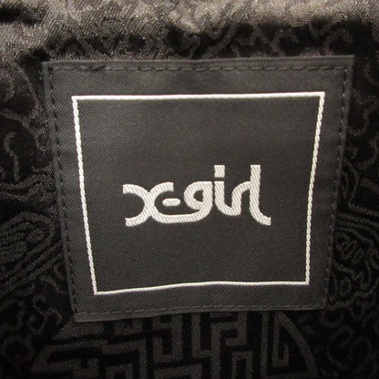 X-girl | エックスガール Zip-up Leather Vest ベスト 058183505 size:ONE SIZE ブラック