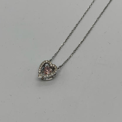 SWAROVSKI | スワロフスキー Sparkling Dance Heart ネックレス 5272365 シルバー