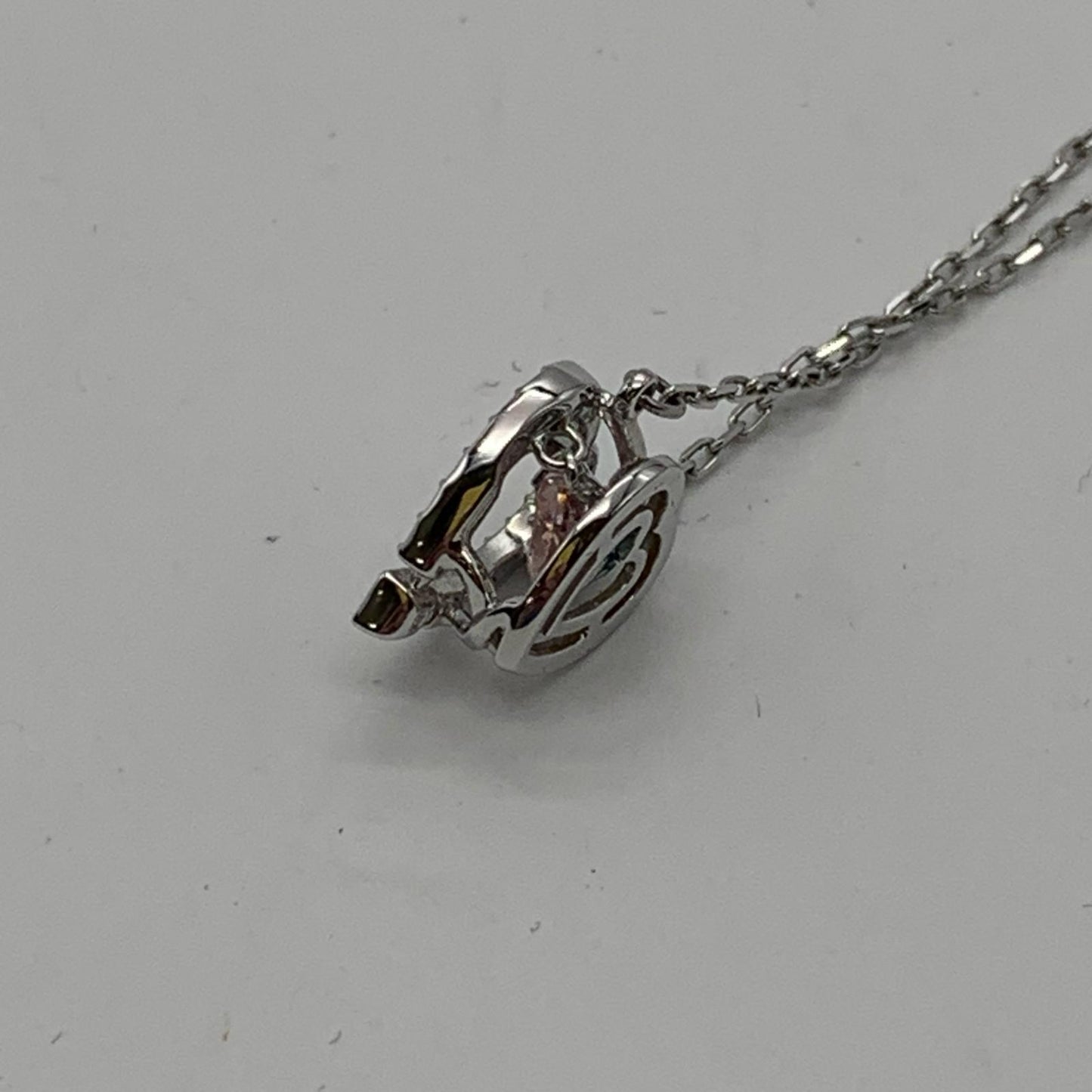 SWAROVSKI | スワロフスキー Sparkling Dance Heart ネックレス 5272365 シルバー