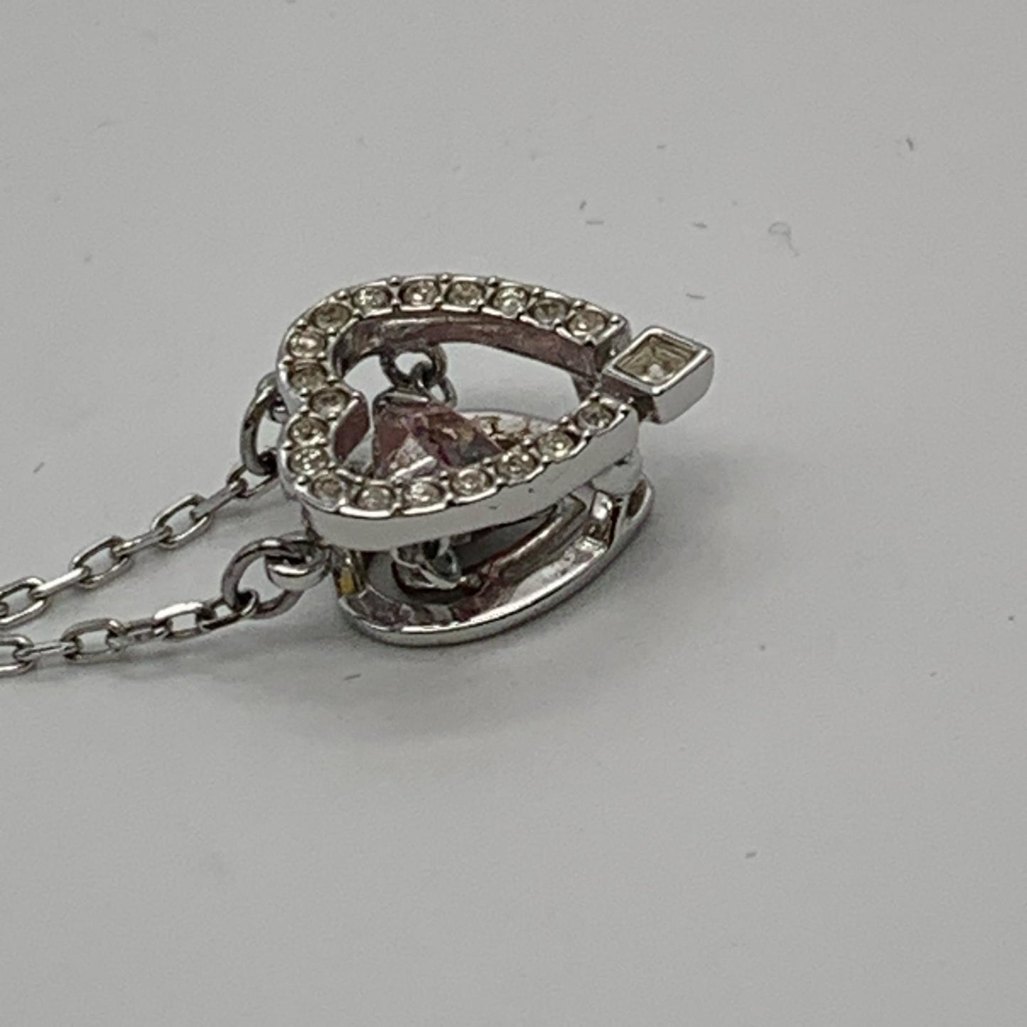 SWAROVSKI | スワロフスキー Sparkling Dance Heart ネックレス 5272365 シルバー