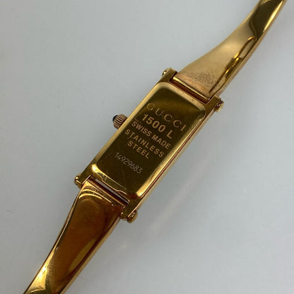 GUCCI | グッチ 1500L 腕時計 YA015560 ゴールド【姫路東店】