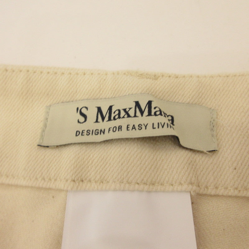 MAX MARA | マックスマーラ パンツ 91310111 アイボリー サイズ：40