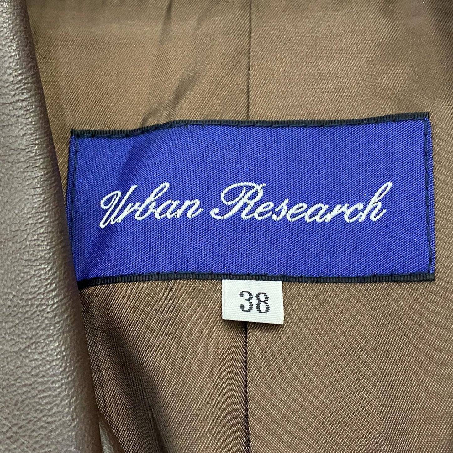 URBAN RESEARCH | アーバンリサーチ レザー wh83-17m010 ブラウン サイズ：38【姫路東店】