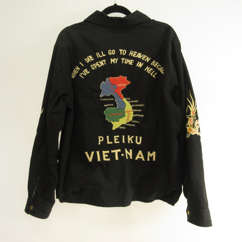TAILOR TOYO(東洋エンタープライズ) | テイラートウヨウテイラートーヨー Mid 1960s Style Cotton Vietnam Jacket ブルゾン TT15892 ブラック サイズ：M