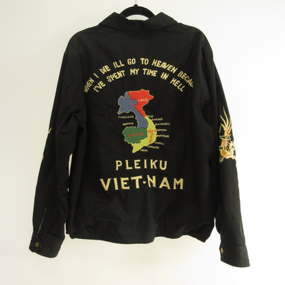 TAILOR TOYO(東洋エンタープライズ) | テイラートウヨウテイラートーヨー Mid 1960s Style Cotton Vietnam Jacket ブルゾン TT15892 ブラック サイズ：M