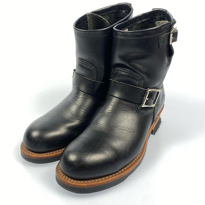 RED WING | レッドウィング 8inch Engineer ブーツ 2976 2011年製 26.5cm ブラック 26.5cm【姫路東店】