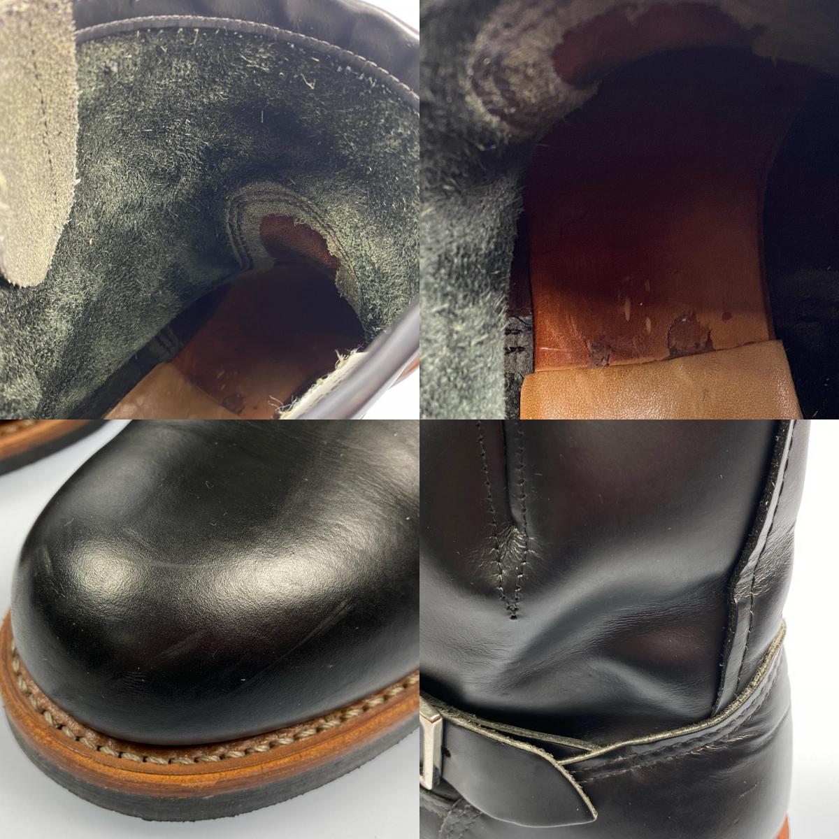 RED WING | レッドウィング 8inch Engineer ブーツ 2976 2011年製 26.5cm ブラック 26.5cm【姫路東店】
