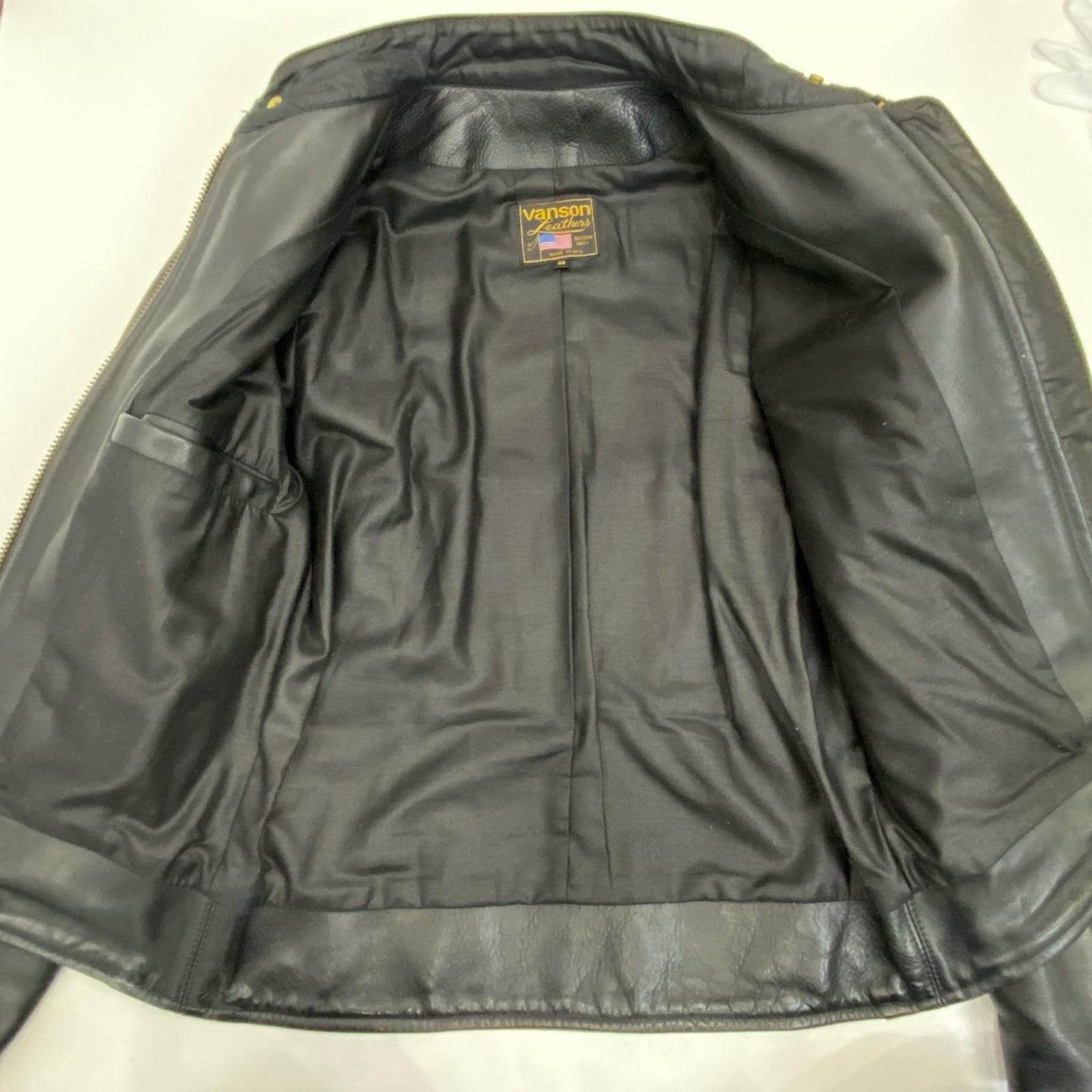 VANSON | バンソン TYPE-B ライダースジャケット 21986A03 ブラック サイズ：38【姫路東店】