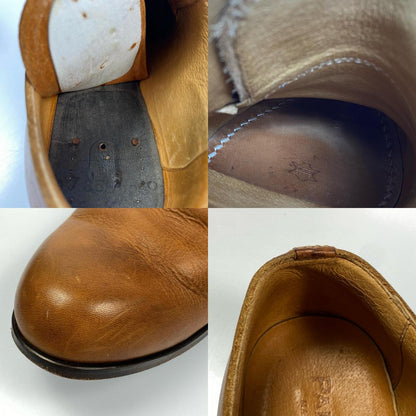 PADRONE | パドローネ DERBY PLAIN TOE SHOES その他靴 レザーシューズ EU40 ブラウン【姫路東店】