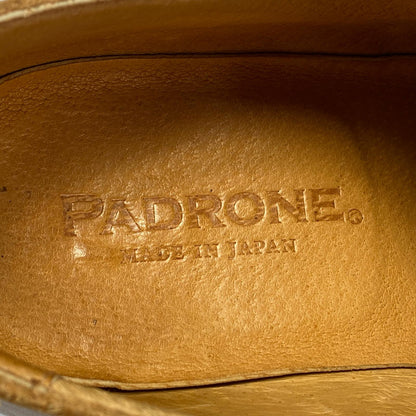 PADRONE | パドローネ DERBY PLAIN TOE SHOES その他靴 レザーシューズ EU40 ブラウン【姫路東店】