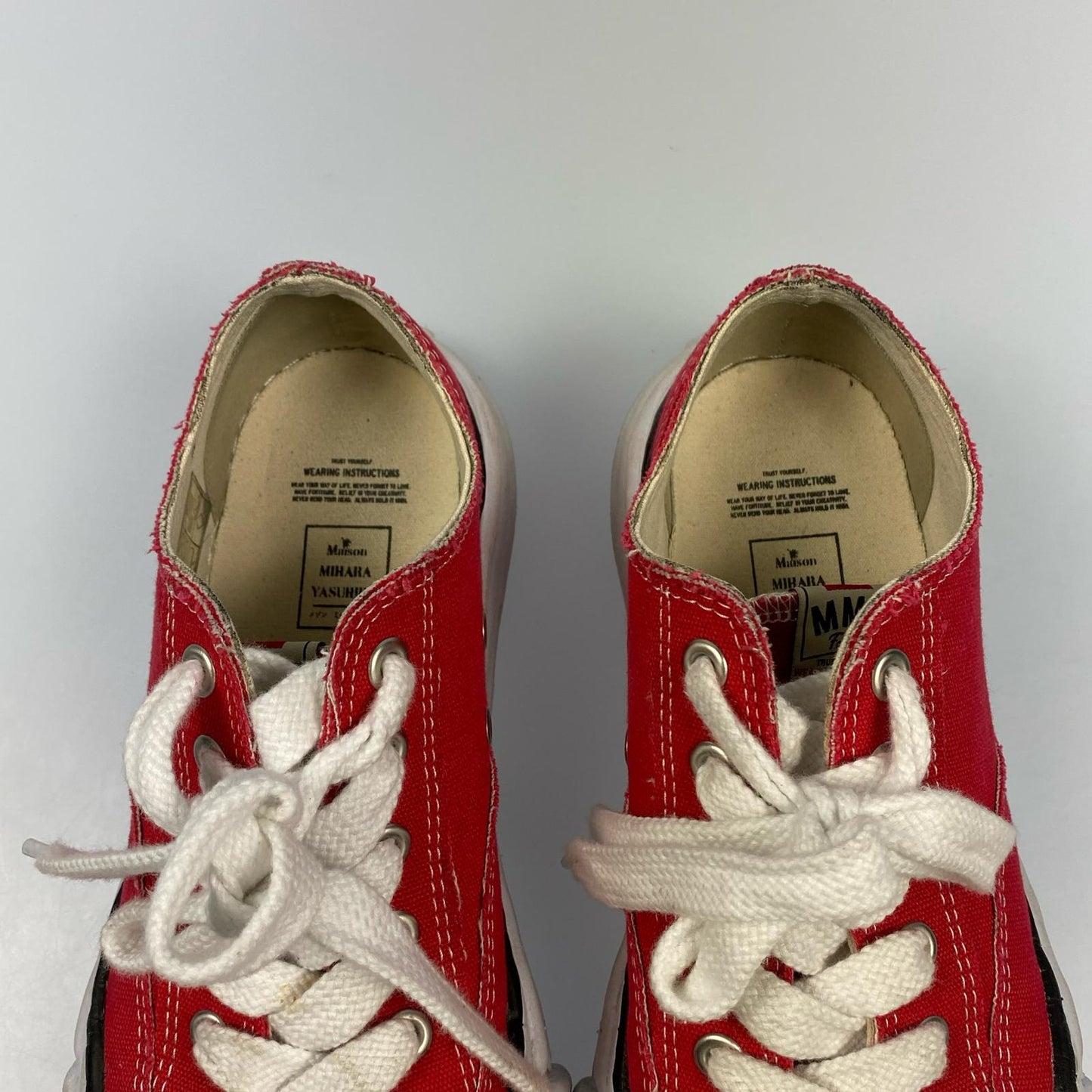 MIHARA YASUHIRO | ミハラヤスヒロ PETERSON スニーカー A01FW702 サイズ:EU43 レッド【姫路東店】