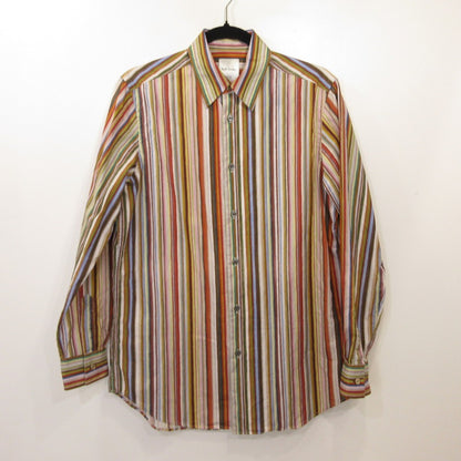Paul Smith | ポール・スミス Painted Signature Stripe 長袖シャツ 163308 598Z サイズ：M