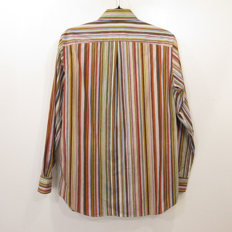 Paul Smith | ポール・スミス Painted Signature Stripe 長袖シャツ 163308 598Z サイズ：M