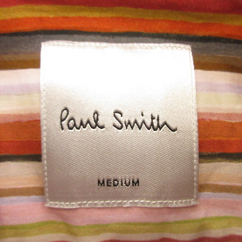Paul Smith | ポール・スミス Painted Signature Stripe 長袖シャツ 163308 598Z サイズ：M