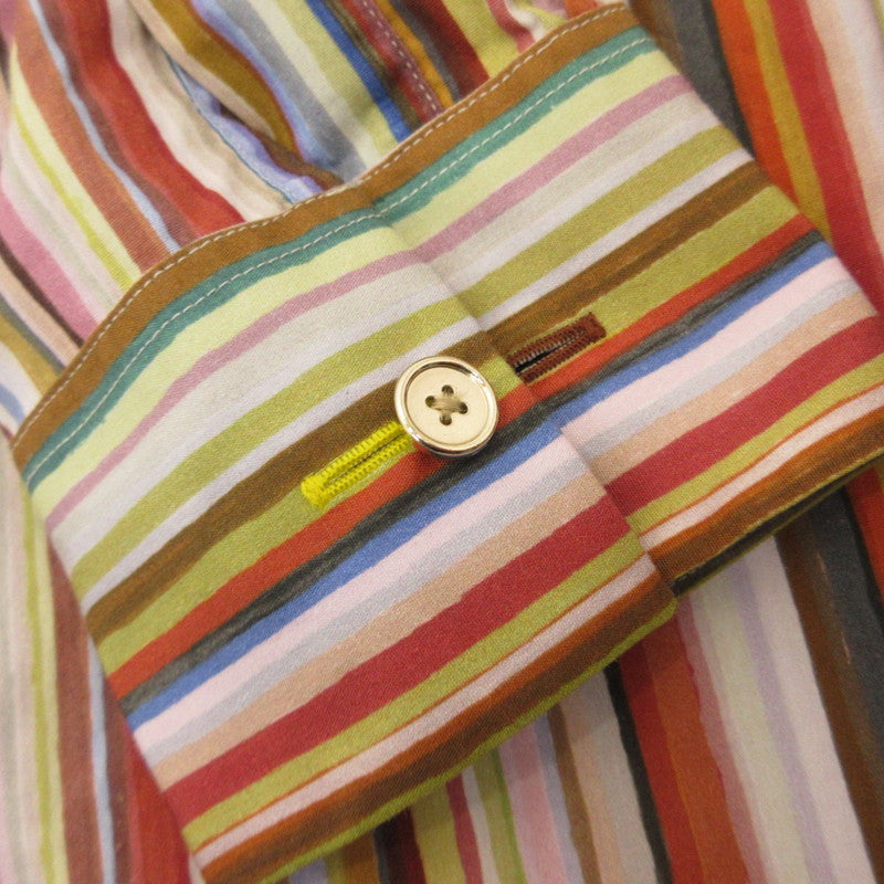 Paul Smith | ポール・スミス Painted Signature Stripe 長袖シャツ 163308 598Z サイズ：M