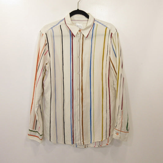 Paul Smith | ポール・スミス Cairo Stripe 長袖シャツ 163318 901U サイズ：L