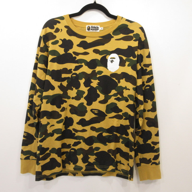 A BATHING APE | アベイシングエイプ 1ST CAMO L/S TEE 長袖Ｔシャツ 001LTK701001 カモ サイズ：M
