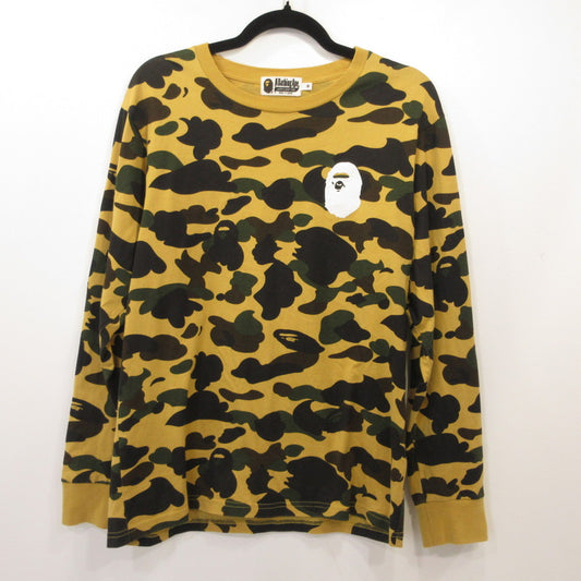 A BATHING APE | アベイシングエイプ 1ST CAMO L/S TEE 長袖Ｔシャツ 001LTK701001 カモ サイズ：M