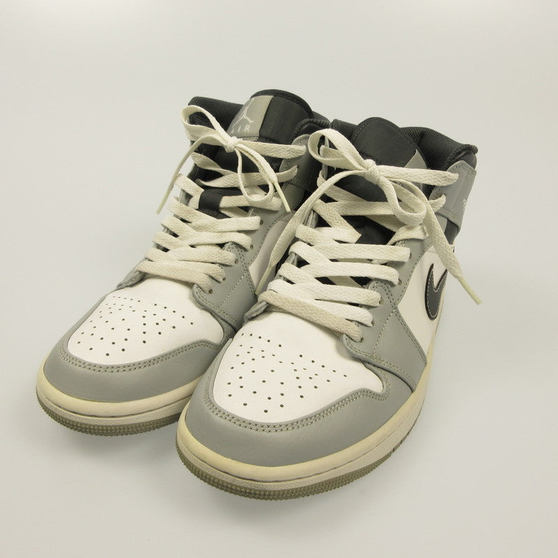 NIKE | ナイキ AIR JORDAN 1 MID スニーカー 554724-078 グレー 26cm
