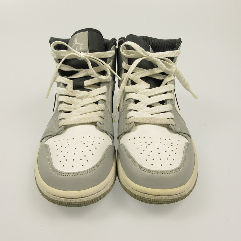 NIKE | ナイキ AIR JORDAN 1 MID スニーカー 554724-078 グレー 26cm
