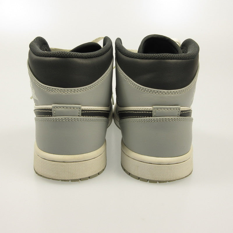 NIKE | ナイキ AIR JORDAN 1 MID スニーカー 554724-078 グレー 26cm
