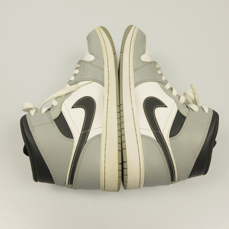 NIKE | ナイキ AIR JORDAN 1 MID スニーカー 554724-078 グレー 26cm