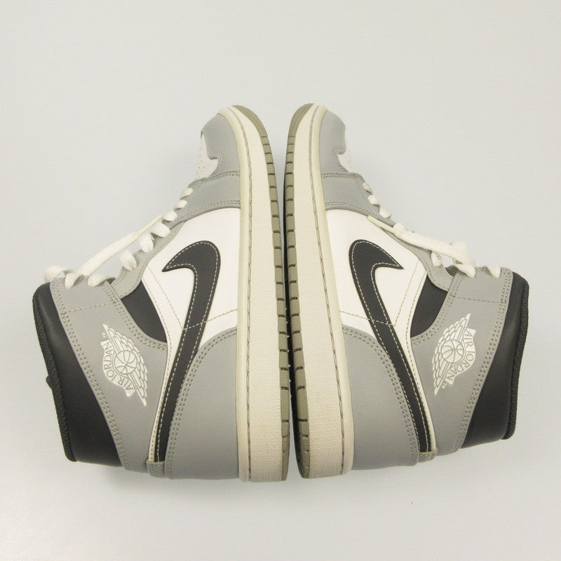 NIKE | ナイキ AIR JORDAN 1 MID スニーカー 554724-078 グレー 26cm