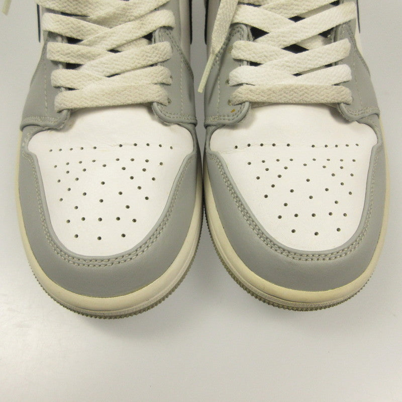 NIKE | ナイキ AIR JORDAN 1 MID スニーカー 554724-078 グレー 26cm