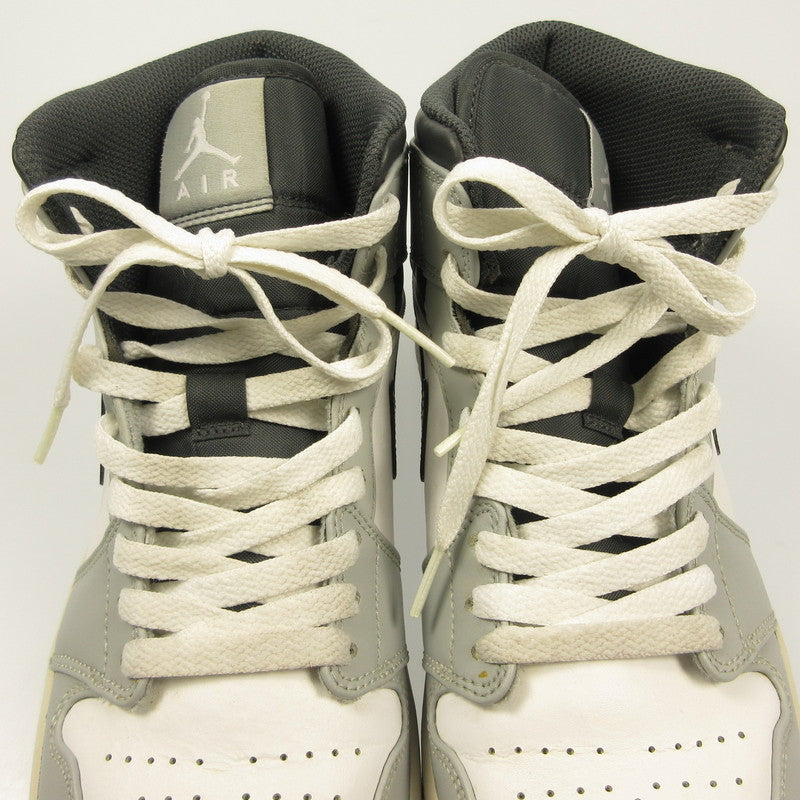 NIKE | ナイキ AIR JORDAN 1 MID スニーカー 554724-078 グレー 26cm