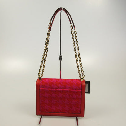kate spade NEW YORK | ケイトスペードニューヨーク ﾃﾞｺ ﾊｳﾝﾄﾞﾄｩｰｽ ｼｪﾆｰﾙ ﾁｪｰﾝ ｼｮﾙﾀﾞｰ ﾊﾞｯｸﾞ ショルダーバッグ KJ701 レッド