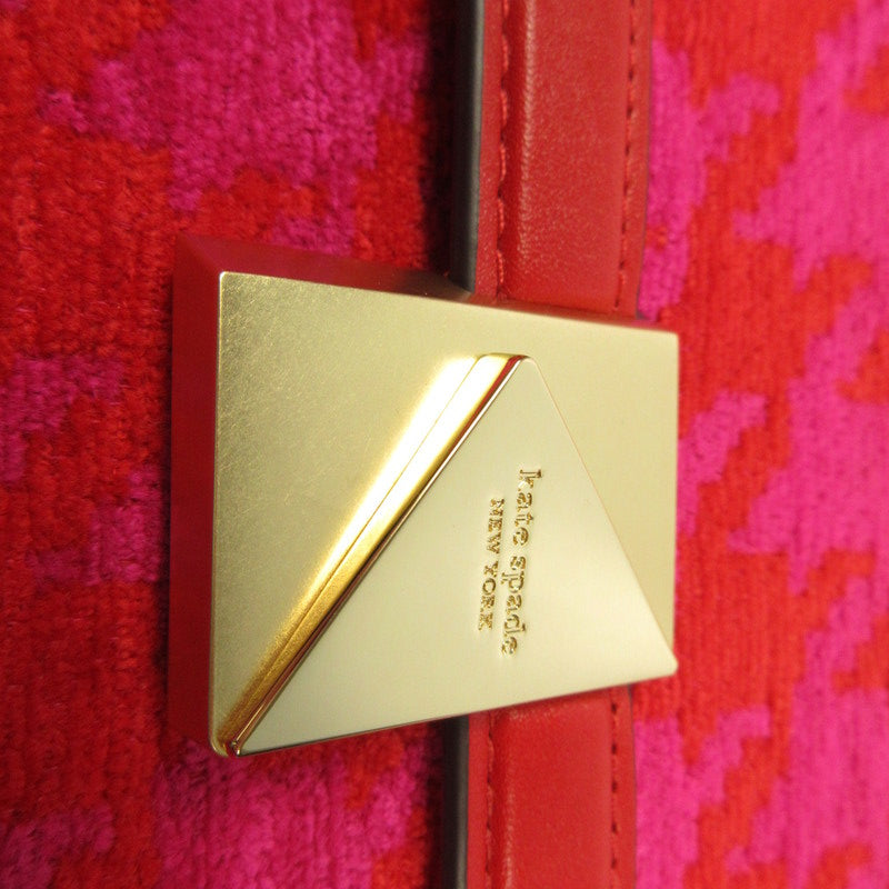 kate spade NEW YORK | ケイトスペードニューヨーク ﾃﾞｺ ﾊｳﾝﾄﾞﾄｩｰｽ ｼｪﾆｰﾙ ﾁｪｰﾝ ｼｮﾙﾀﾞｰ ﾊﾞｯｸﾞ ショルダーバッグ KJ701 レッド