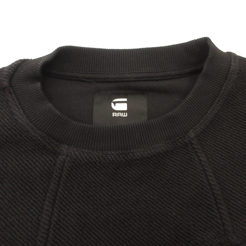 G-STAR | ジースター Multi Pocket Mix Loose Cropped Sweater スウェット D27168-E312 ブラック サイズ：XS