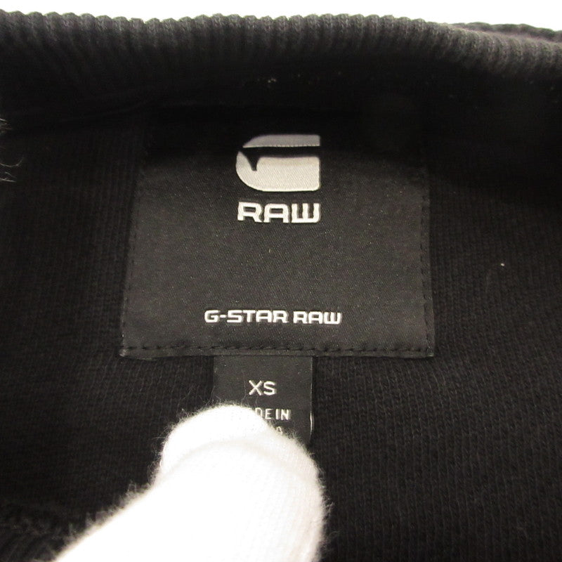 G-STAR | ジースター Multi Pocket Mix Loose Cropped Sweater スウェット D27168-E312 ブラック サイズ：XS