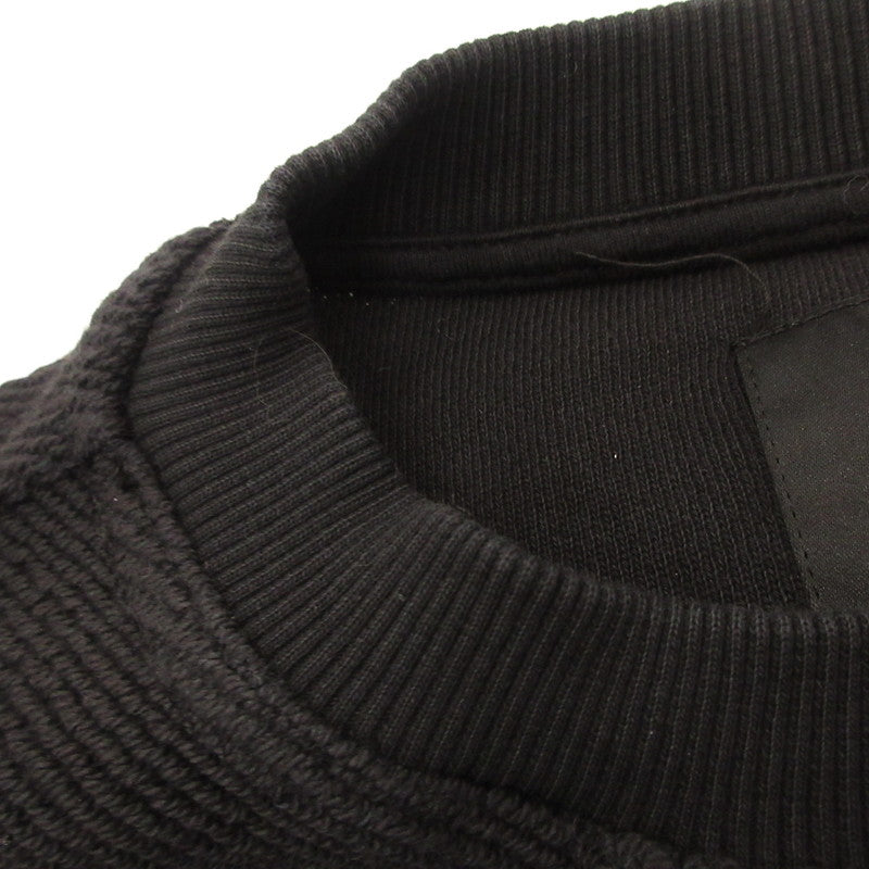 G-STAR | ジースター Multi Pocket Mix Loose Cropped Sweater スウェット D27168-E312 ブラック サイズ：XS