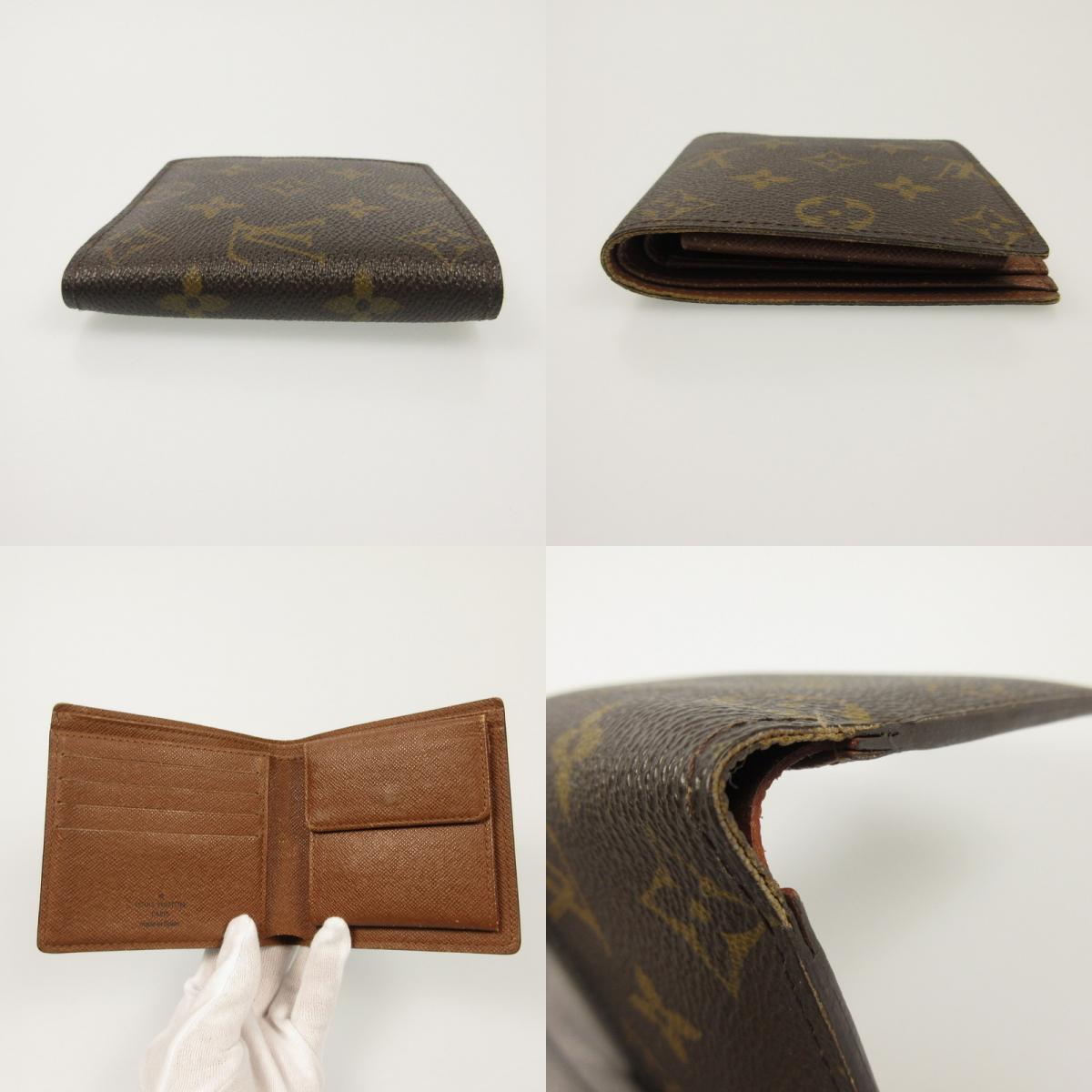 LOUIS VUITTON | ルイ・ヴィトン ポル卜フォイユマルコ 二つ折り財布 M61675
