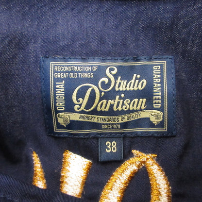 STUDIO DARTISAN | ステュディオダルチザン 半袖シャツ HT-036 ネイビー サイズ：38