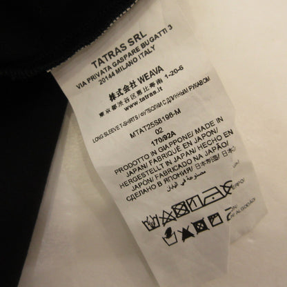 TATRAS | タトラス SICADO 長袖Ｔシャツ MTAT25S8196-M 国内正規タグ ブラック サイズ：2