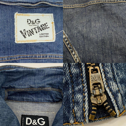 DOLCE & GABBANA | ドルチェアンドガッバーナ デニム デニムジャケット ブルー サイズ：M【姫路東店】