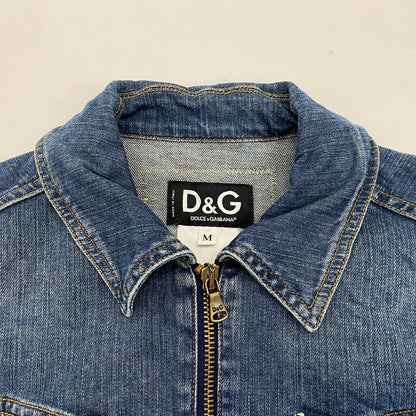 DOLCE & GABBANA | ドルチェアンドガッバーナ デニム デニムジャケット ブルー サイズ：M【姫路東店】