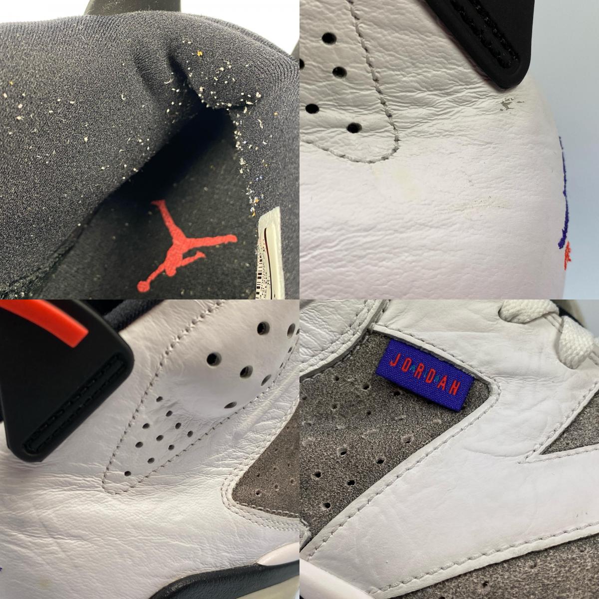 NIKE | ナイキ AIR JORDAN 6 RETRO LTR 'FLINT' スニーカー CI3125-100 2019S/S 27.0cm グレー 27cm【姫路東店】