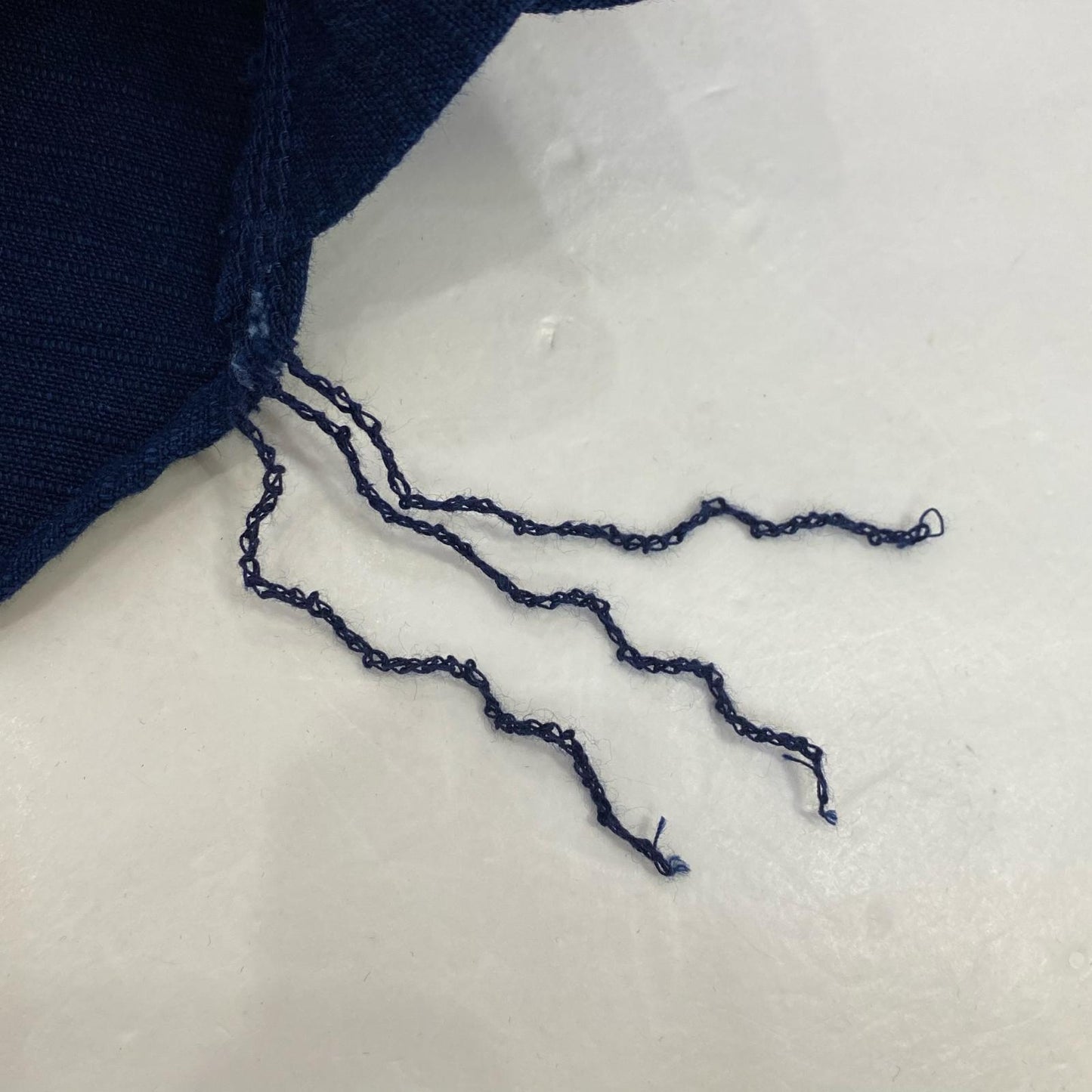 SAMURAI JEANS | サムライジーンズ 藍襟脱着切り替えシャツ 長袖シャツ SSS25-YRC ネイビー サイズ：L【姫路東店】
