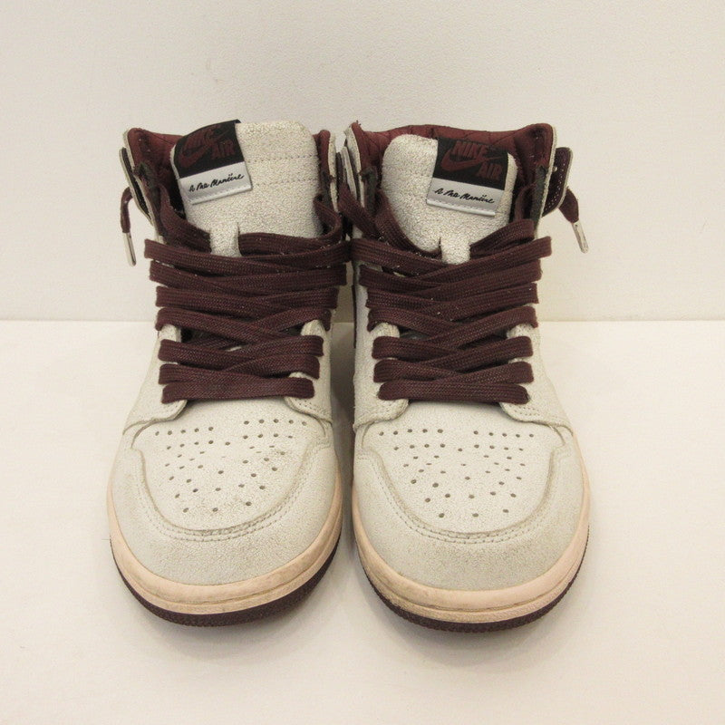 NIKE | ナイキ Air Jordan 1 Retro High OG Sail and Burgundy スニーカー DO7097-100 ×A MA MANIERE ホワイト 25.5cm